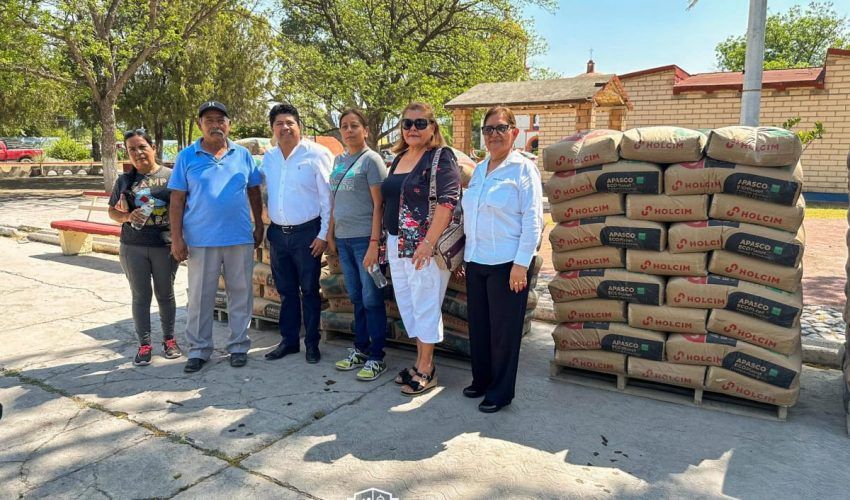 Entrega de material de construcción